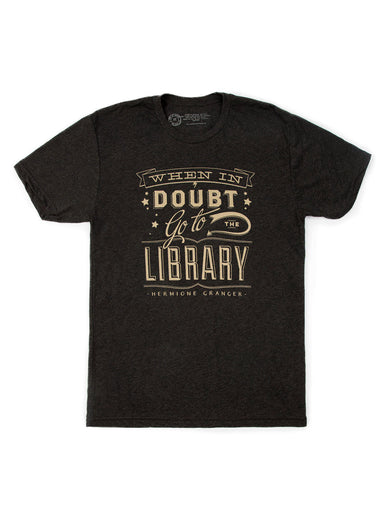 When In Doubt, Go to the Library Unisex T-Shirt Small
