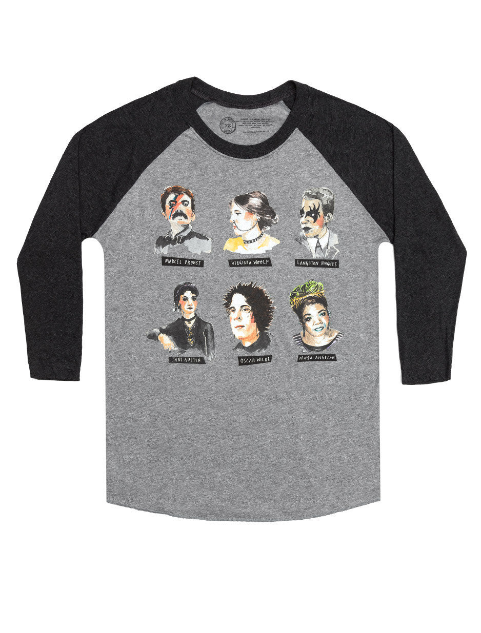 Punk Rock Authors Unisex 3/4 Sleeve Raglan Medium cover (ISBN 9780593252666)