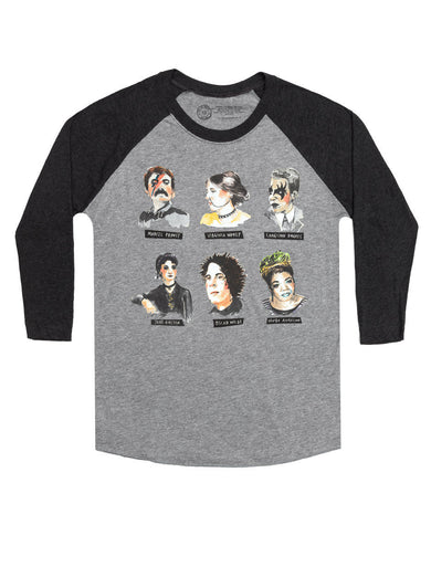 Punk Rock Authors Unisex 3/4 Sleeve Raglan Medium cover (ISBN 9780593252666)