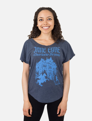 Jane Eyre (Single Color Design) Women's Relaxed Fit T-Shirt Medium interior 1 (ISBN 9780593265161)