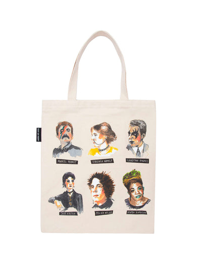 Punk Rock Authors Tote Bag-Lifestyle and Leisure-買書書 BuyBookBook