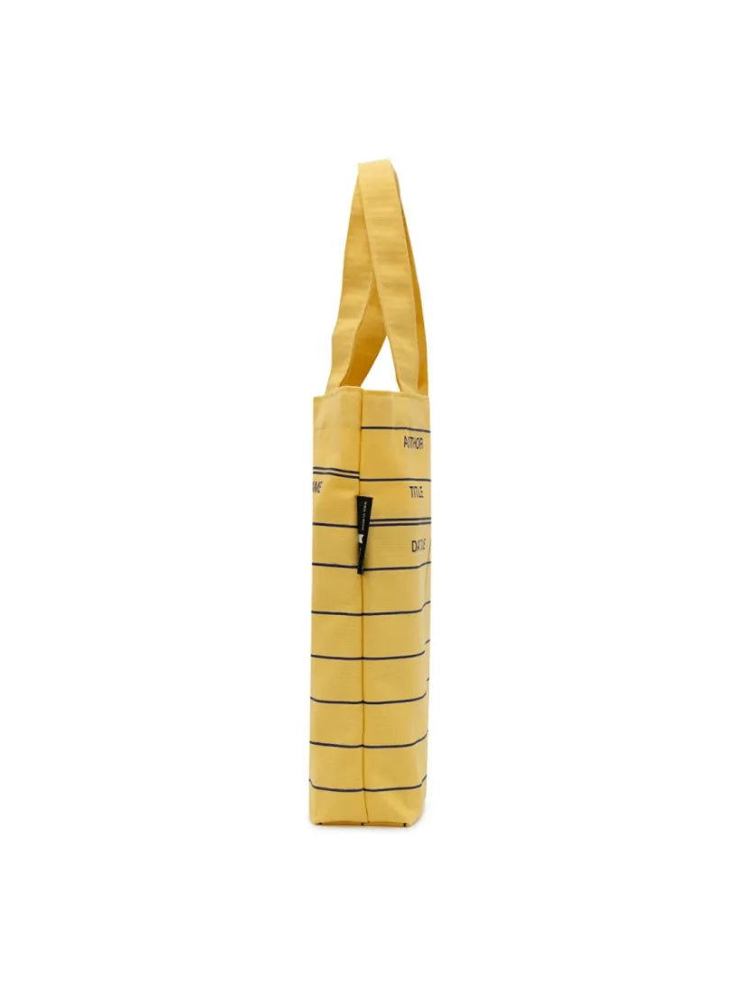 Library Card (Yellow) Mini Tote Bag US - Tote bag