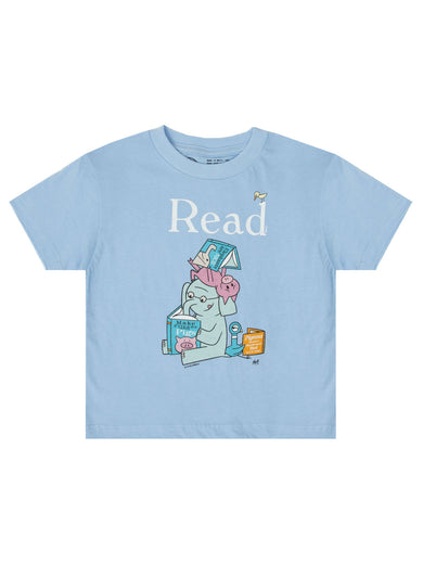 ELEPHANT & PIGGIE Read Kids' T-Shirt - 4 Yr