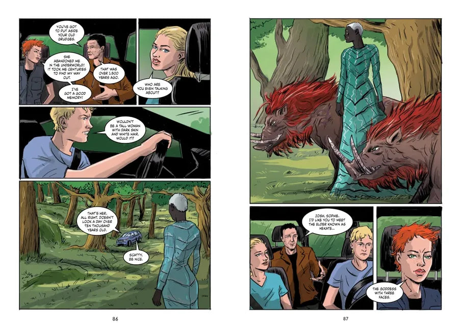 The Alchemyst: The Secrets of the Immortal Nicholas Flamel Graphic Novel US - Hardback