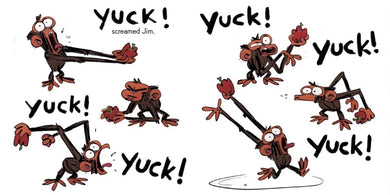 Grumpy Monkey Yuck! US - Board book