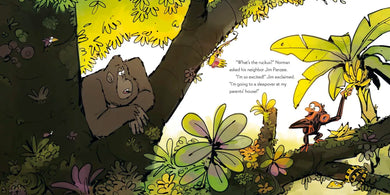 Grumpy Monkey Up All Night US - Hardback
