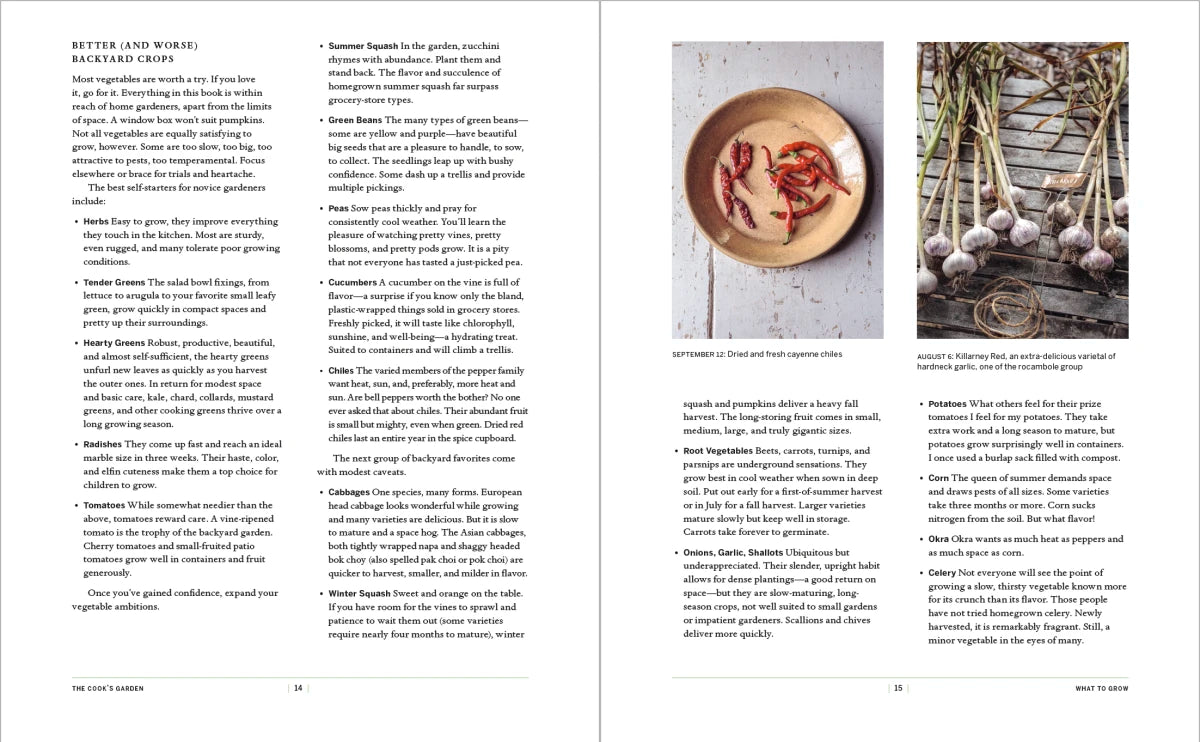 The Cook's Garden US - Hardback