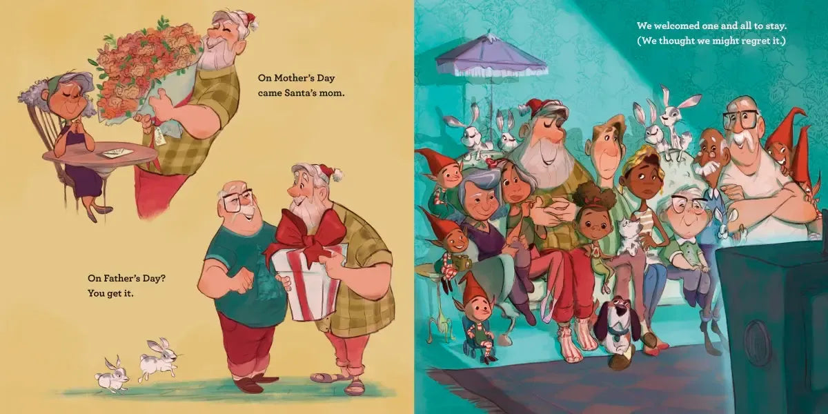 When Santa Came to Stay US - Hardback