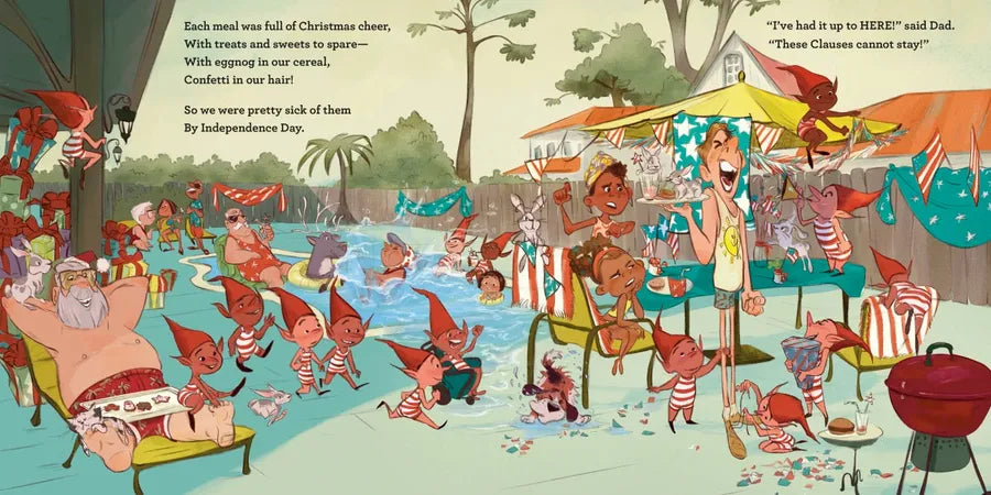 When Santa Came to Stay US - Hardback