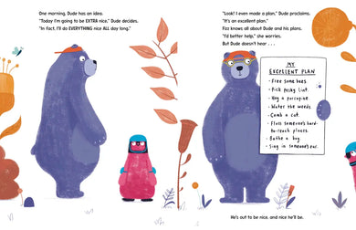 Dude. Be Nice US - Hardback