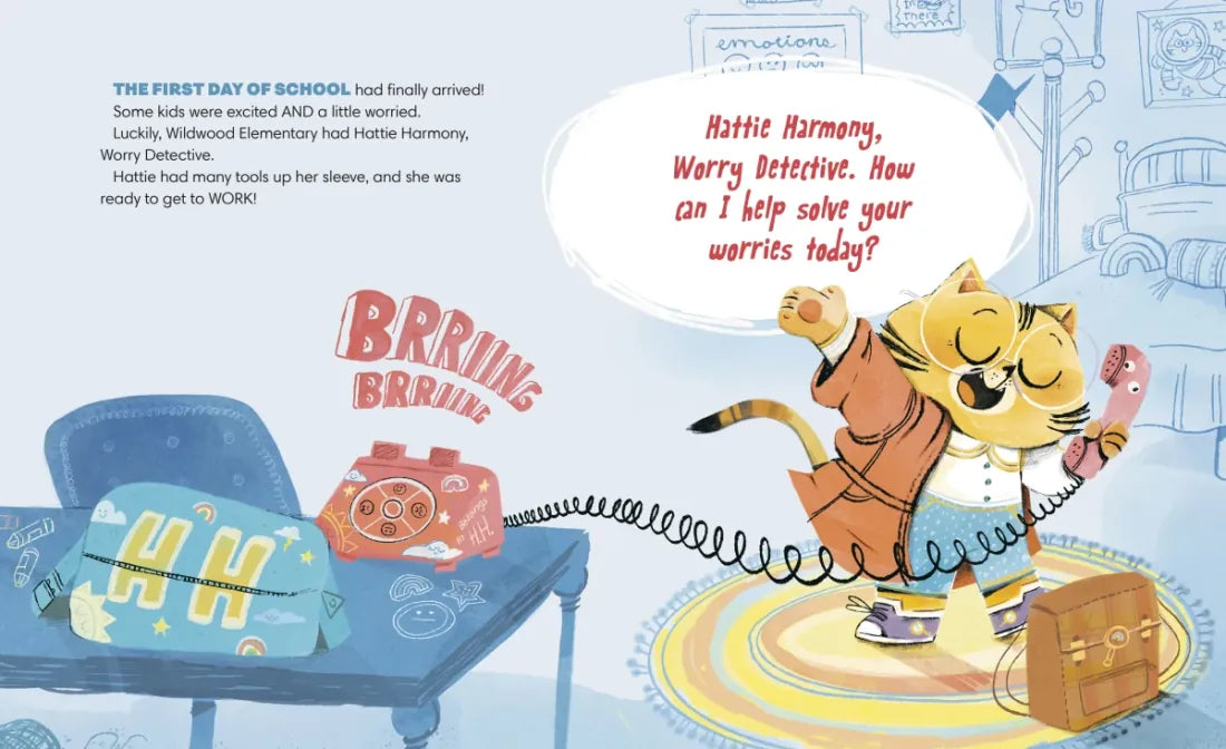 Hattie Harmony: Worry Detective US - Hardback