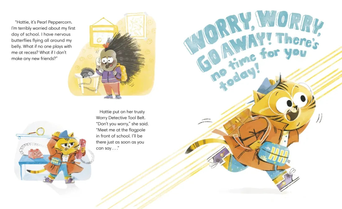 Hattie Harmony: Worry Detective US - Hardback