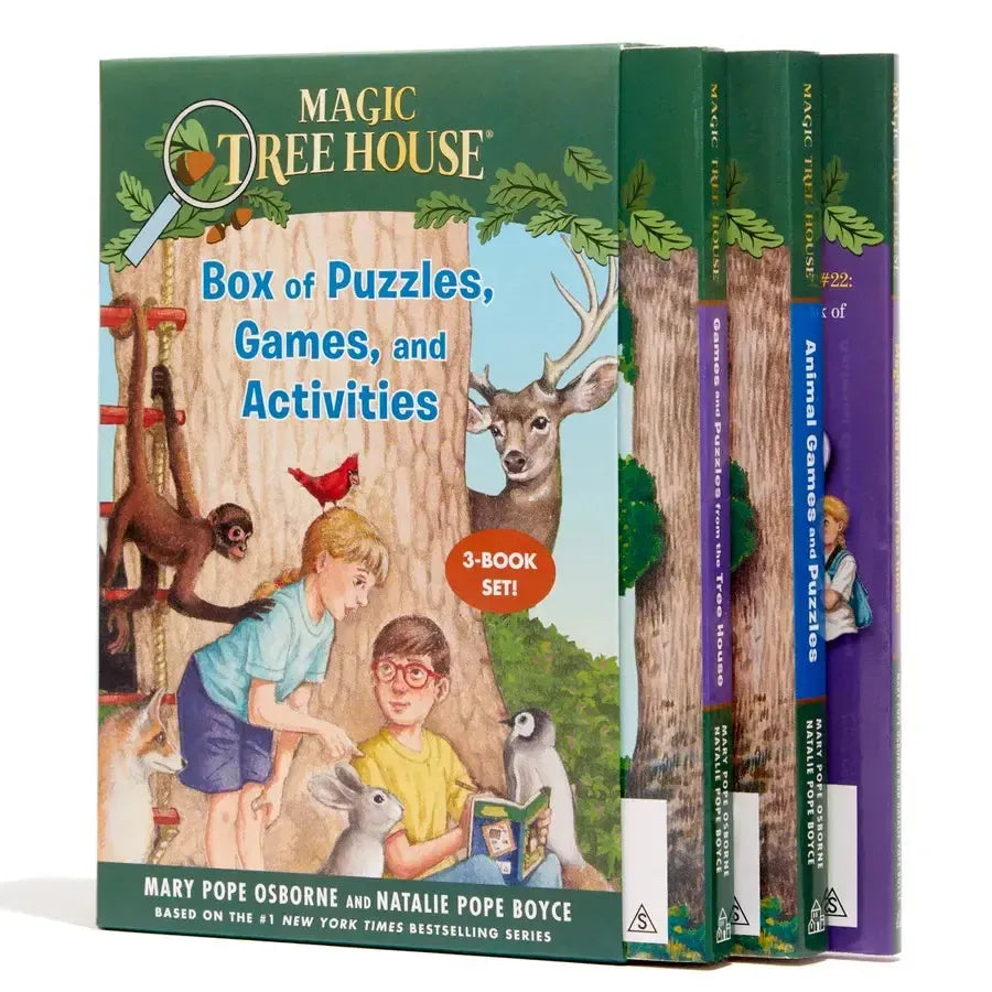 Magic Tree House Box of Puzzles, Games, and Activities (3 Book Set) US - Multiple-component retail product, boxed