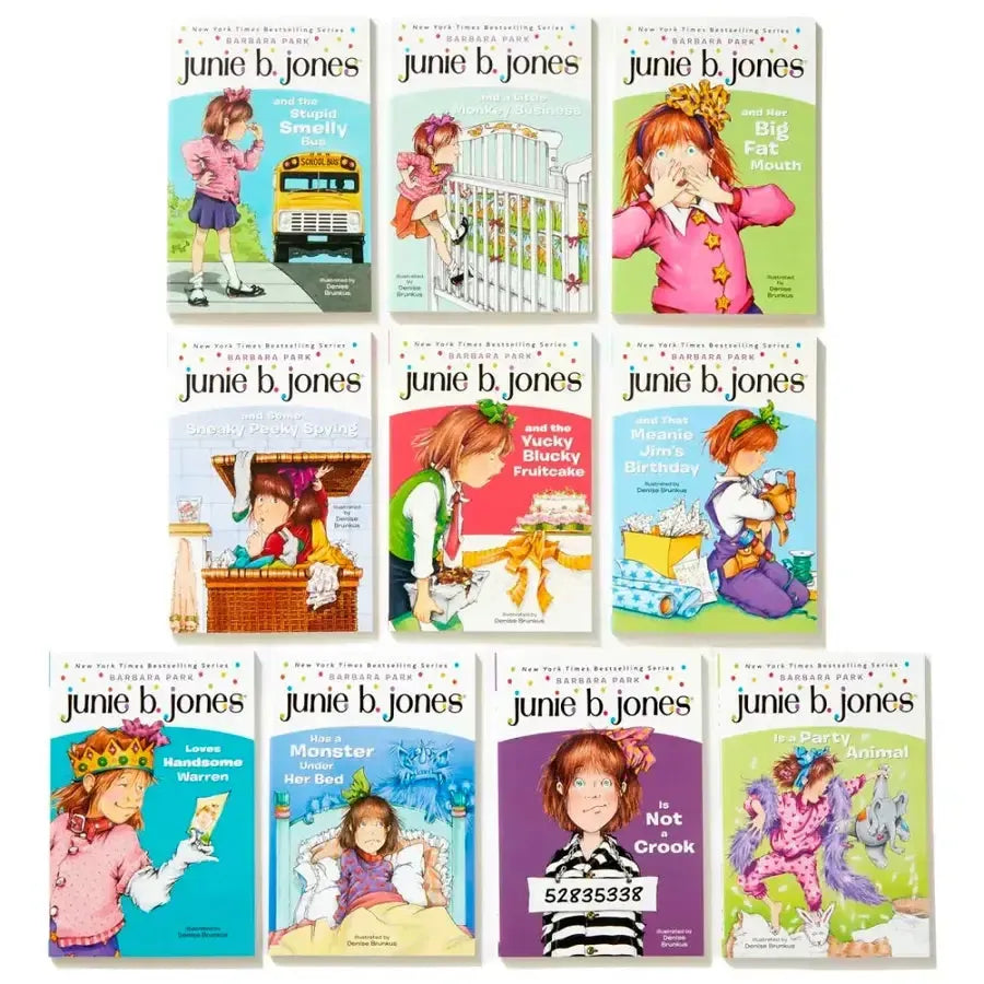 Junie B. Jones Bestest Box Set Ever (Books 1-10) US - Multiple-component retail product, boxed