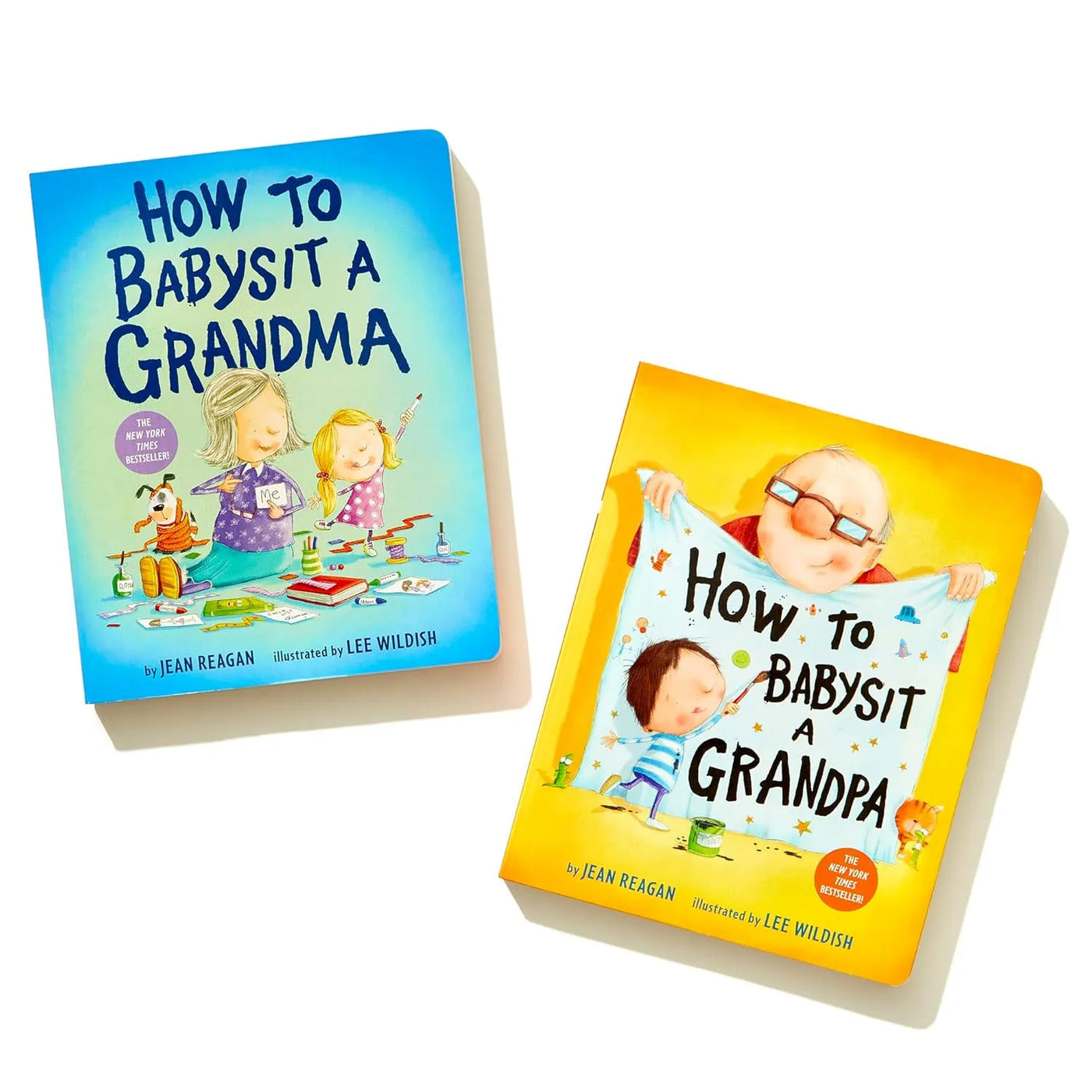 How to Babysit a Grandma and Grandpa Board Book Boxed Set