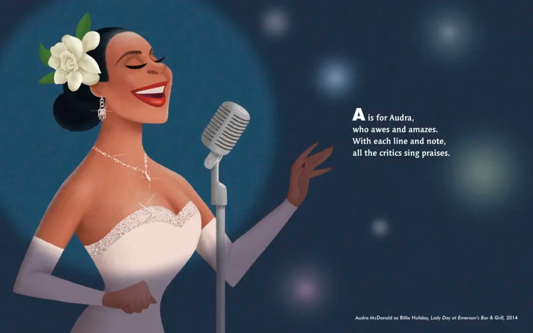 A Is for Audra: Broadway's Leading Ladies from A to Z US - Board book
