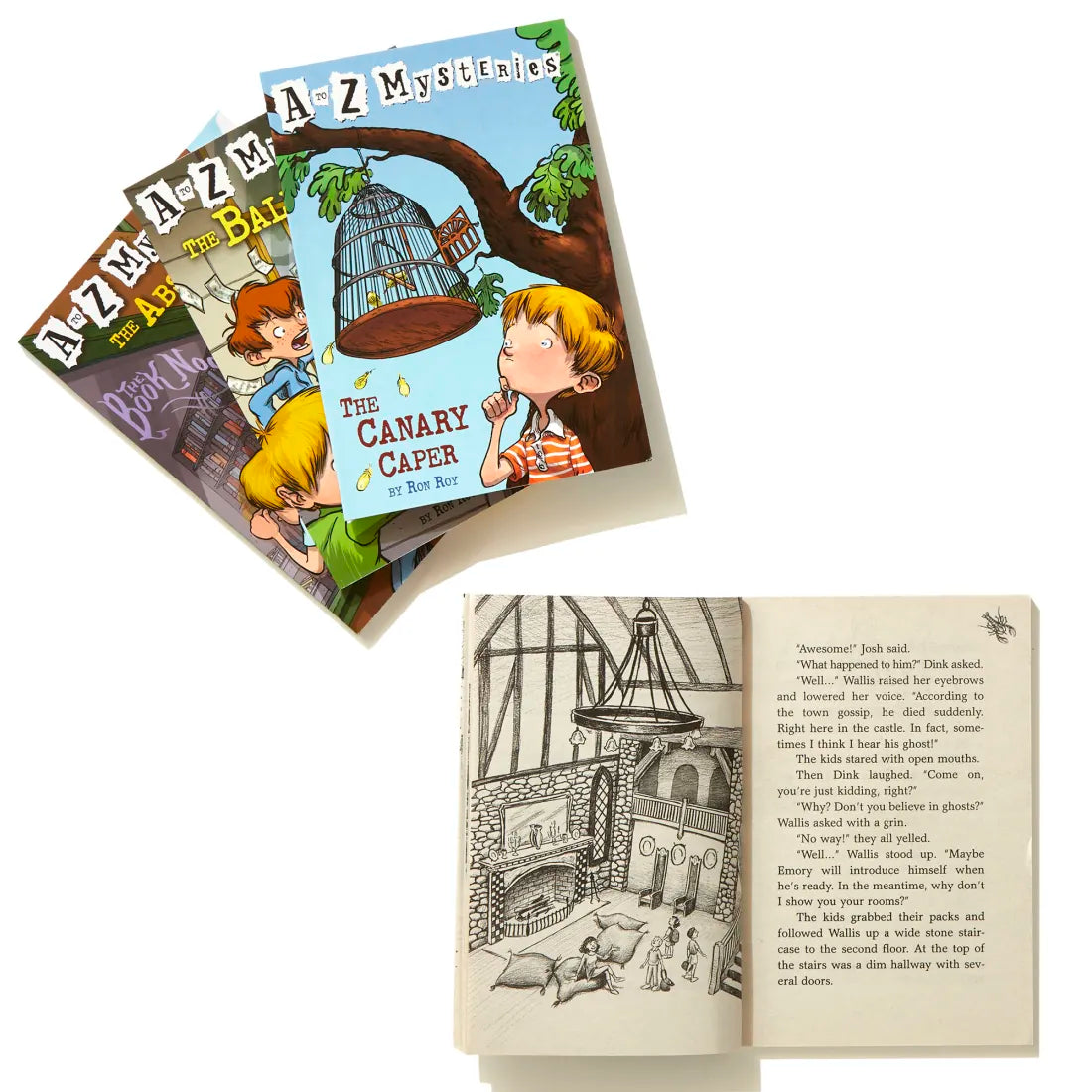 A to Z Mysteries Boxed Set Collection #1 (Books A, B, C, & D) US - Multiple-component retail product, boxed