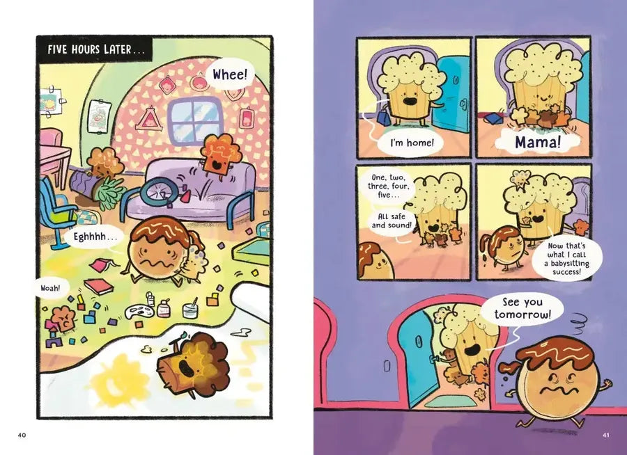 Super Pancake and the Mini Muffin Mayhem US - Hardback (9780593378489)