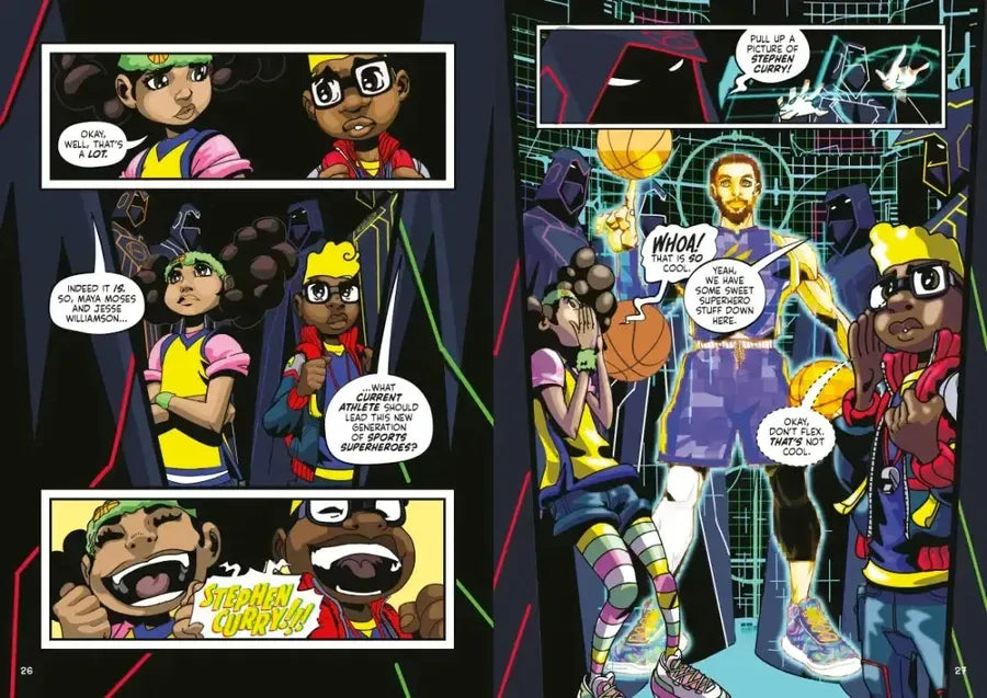 Stephen Curry: The Official Graphic Novel US - Hardback