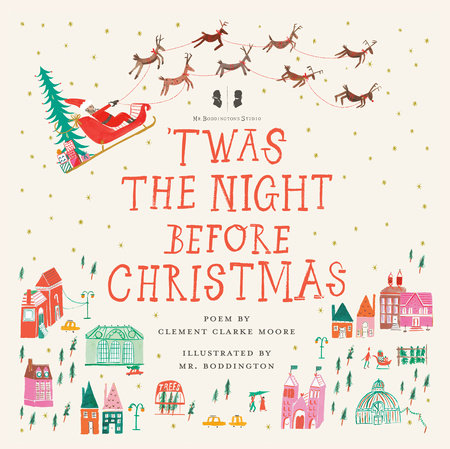 Cover of Mr. Boddington's Studio: 'Twas the Night Before Christmas (ISBN 9780593384077)