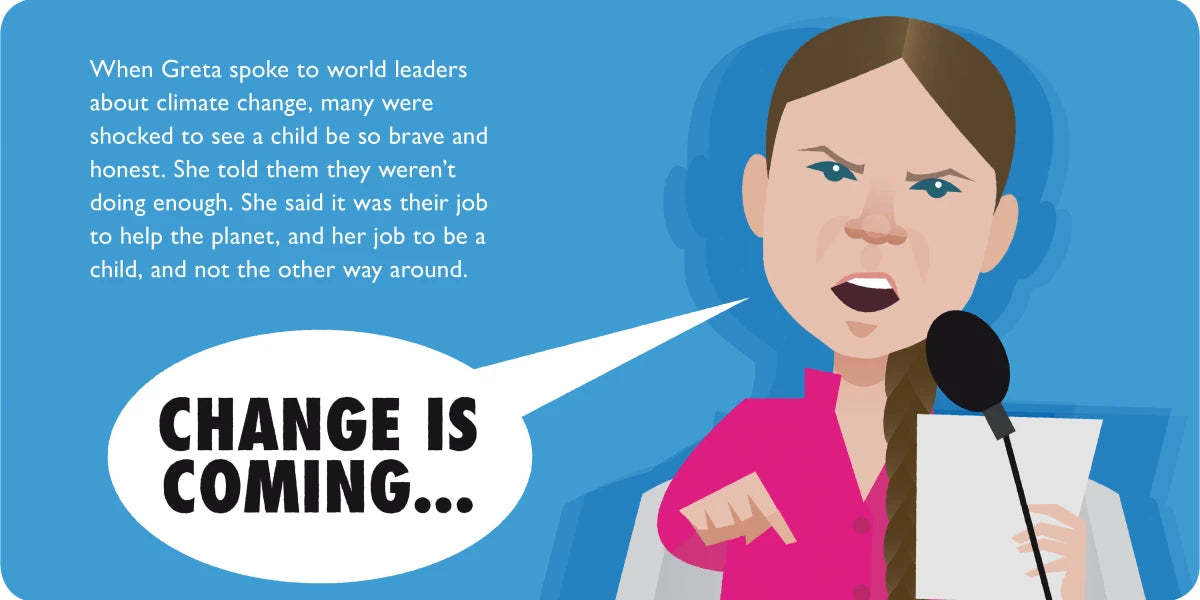 Who Is Greta Thunberg?: A Who Was? Board Book US - Board book