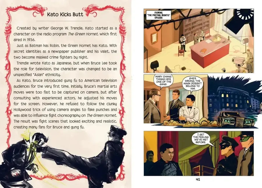 Who Smashed Hollywood Barriers with Gung Fu?: Bruce Lee US - Hardback