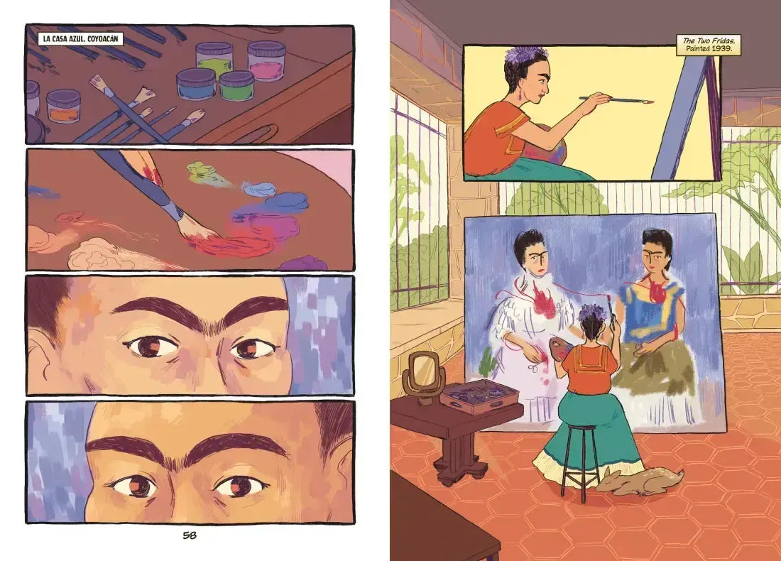 Who Was Her Own Work of Art?: Frida Kahlo US - Hardback