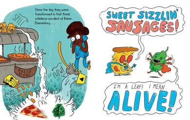 Super Pizza & Kid Kale US - Hardback