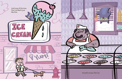 Flat Cat: The Class Pet US - Hardback