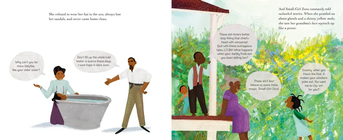 Small-Girl Zora and the Shower of Stories US - Hardback
