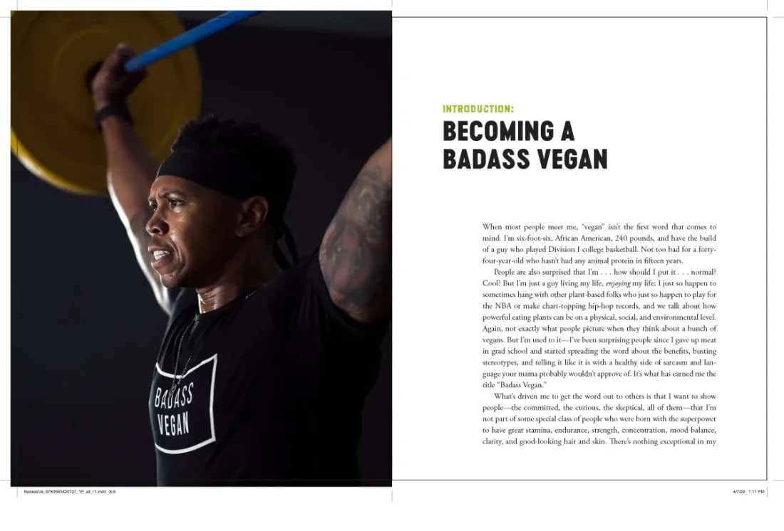 Badass Vegan US - Hardback