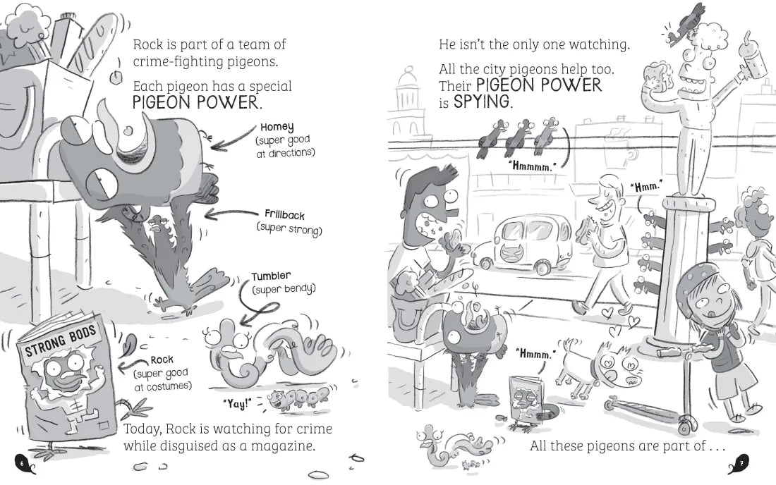 Real Pigeons Peck Punches (Book 5) US - Paperback / softback