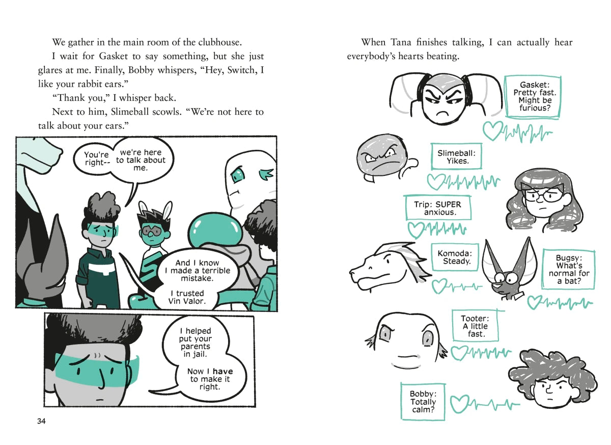 The Stupendous Switcheroo #2: Born to Be Bad US - Hardback