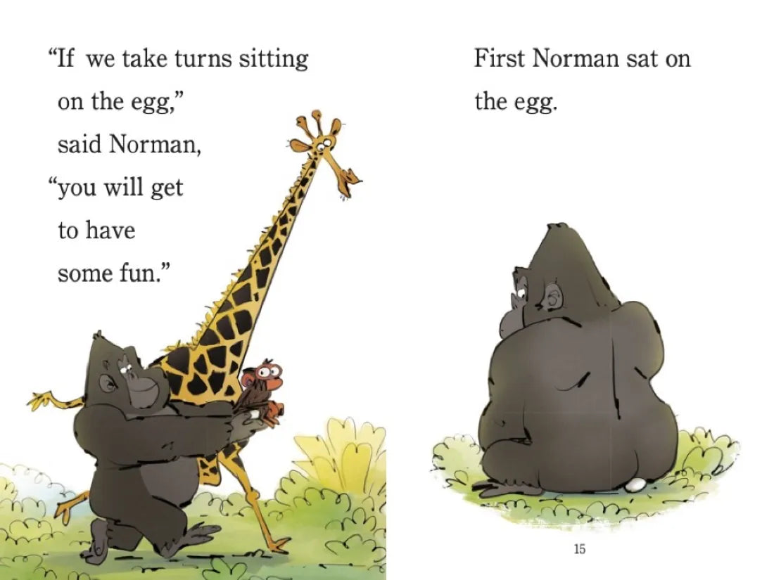 Grumpy Monkey The Egg-Sitter US - Hardback