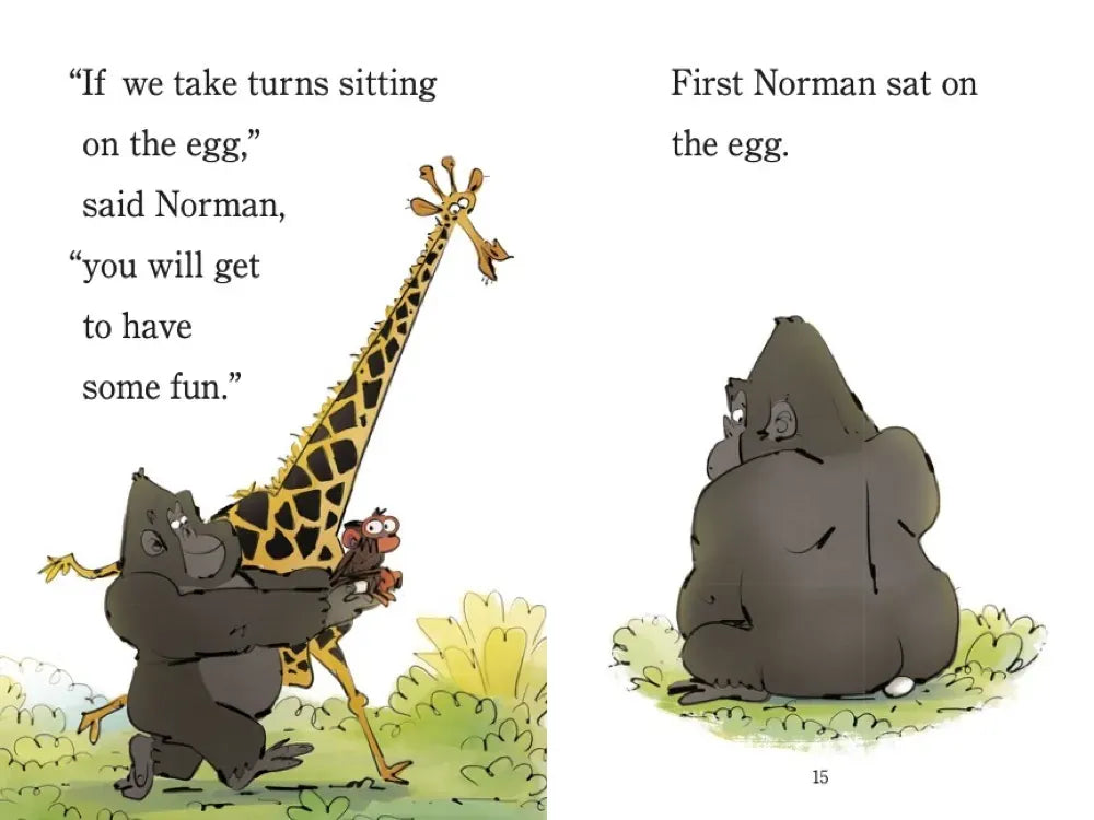 Grumpy Monkey The Egg-Sitter US - Paperback / softback