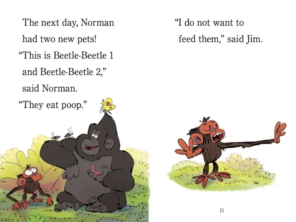 Grumpy Monkey Too Many Bugs US - Paperback / softback
