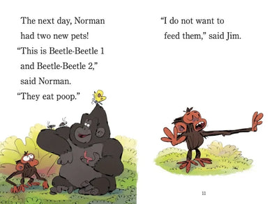 Grumpy Monkey Too Many Bugs US - Paperback / softback