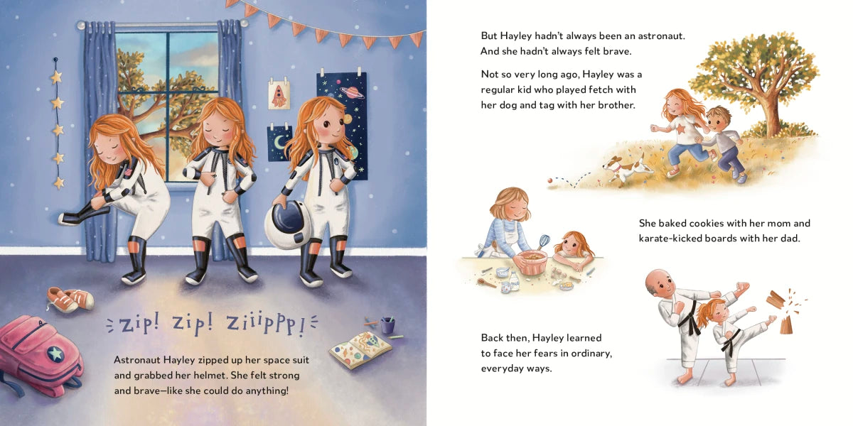 Astronaut Hayley's Brave Adventure US - Hardback