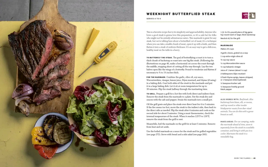 The MeatEater Outdoor Cookbook US - Hardback
