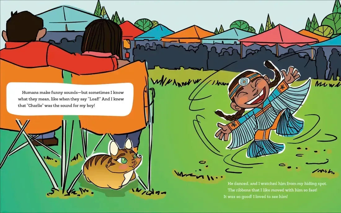 Loaf the Cat Goes To The Powwow US - Hardback