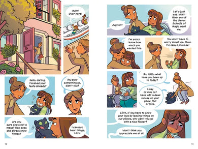 Jupiter Nettle and the Seven Schools of Magic: A Graphic Novel US - Hardback