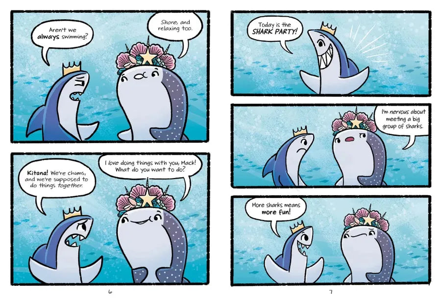 Shark Party US - Hardback