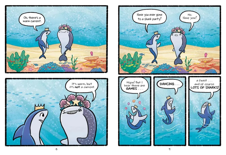 Shark Party US - Hardback