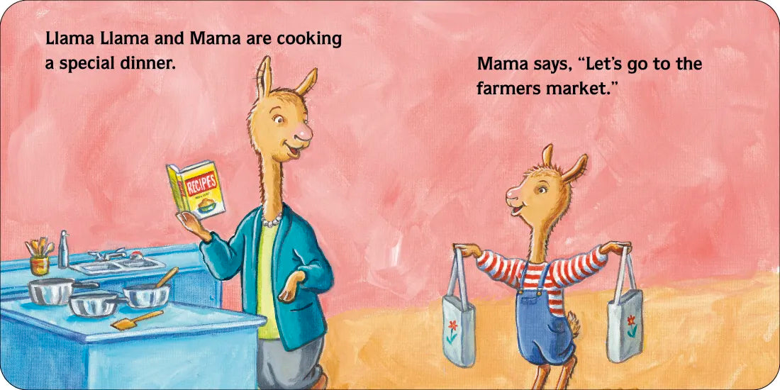 Llama Llama Shapes US - Board book