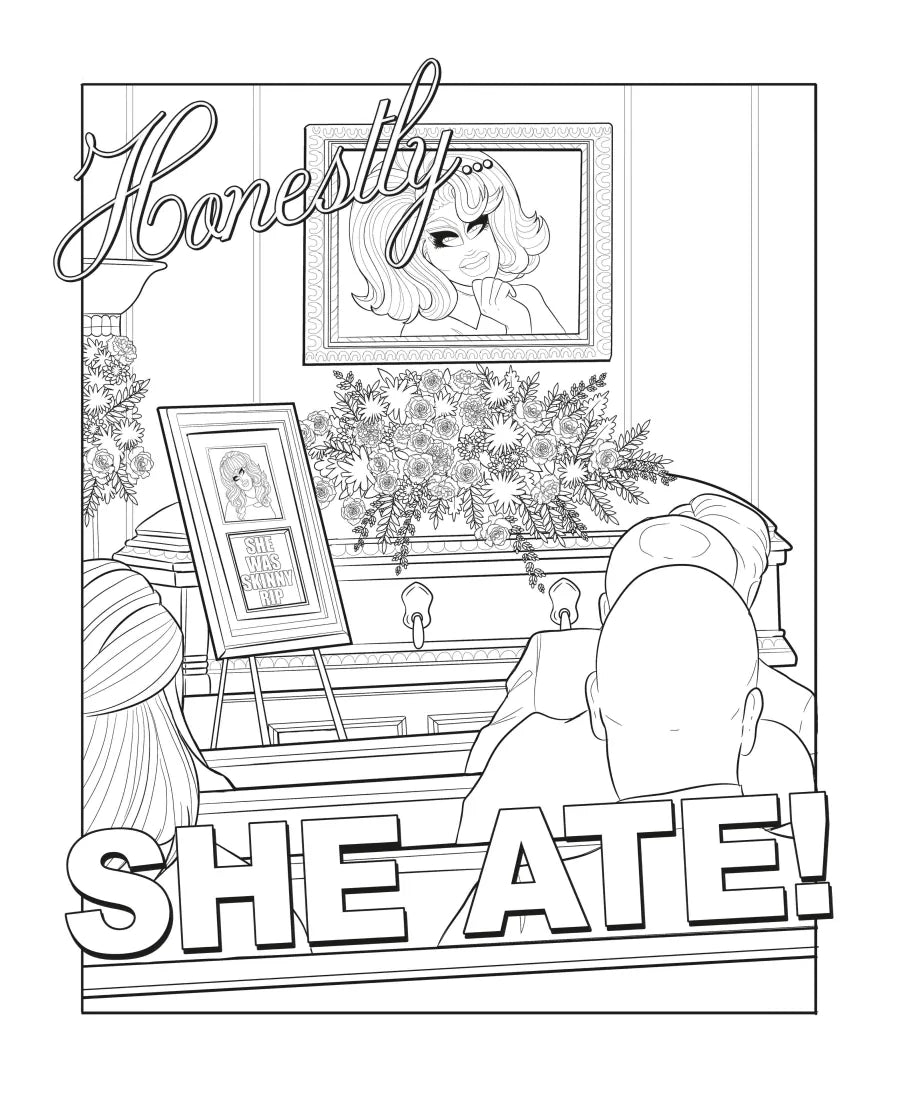 The Official Trixie and Katya Coloring Book US - Paperback / softback