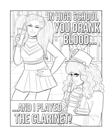 The Official Trixie and Katya Coloring Book US - Paperback / softback