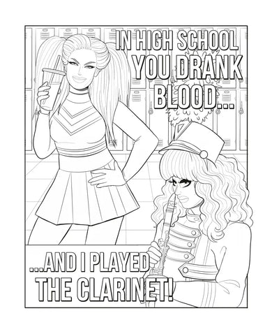 The Official Trixie and Katya Coloring Book US - Paperback / softback