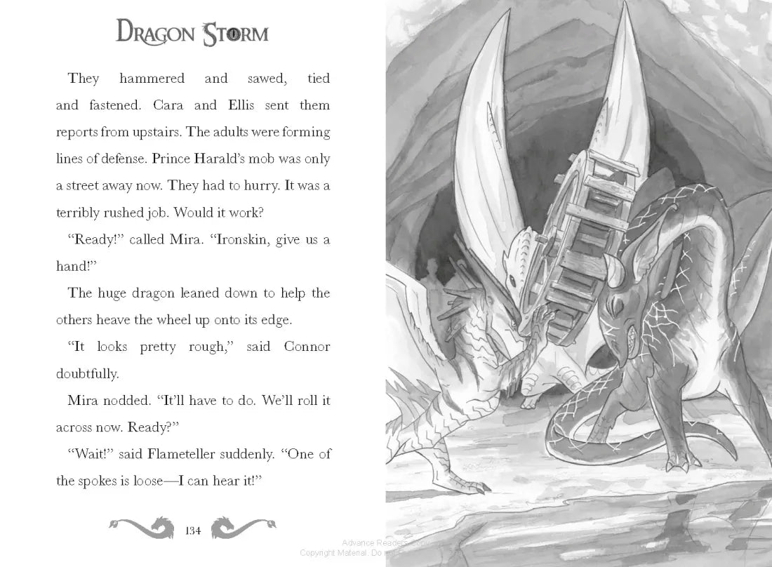 Dragon Storm #4: Mira and Flameteller US - Paperback / softback