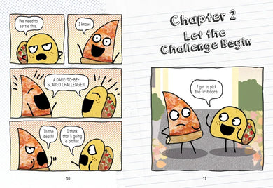 Pizza and Taco: Dare to Be Scared! US - Hardback