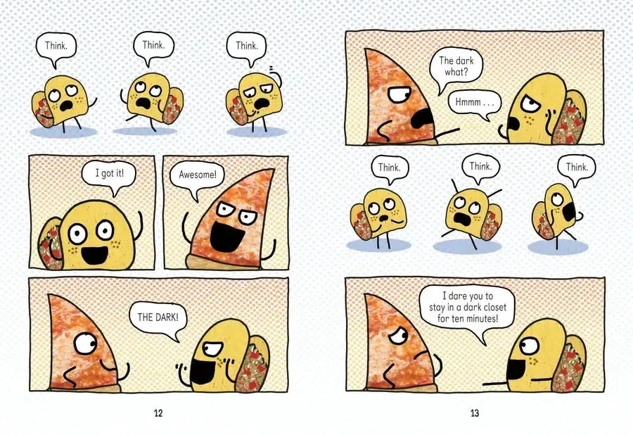 Pizza and Taco: Dare to Be Scared! US - Hardback